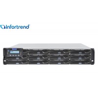 Eonstor DS 3012G Storage Infortrend 12 bay | host board SAS, FC e Gigabit Ethernet | até 192TB