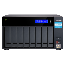 Qnap TVS-872N Storage NAS 8 baias, 5 Gb Ethernet | Deduplication
