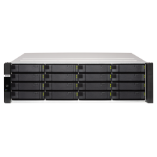 Qnap ES1686dc  Storage Xeon 16 baias SAS e SATA - Sistema  ZFS  Dual Controller
