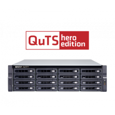 Storage 16 baias Qnap TS-h1683XU-RP - Xeon - QTS Hero ZFS 
