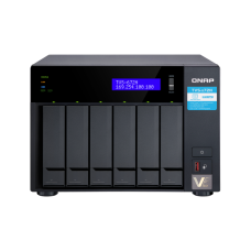 Qnap TVS-672N Storage NAS 6 baias, 5 Gb Ethernet | Deduplication
