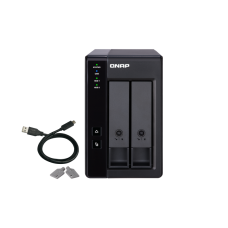 Storage DAS USB 3.1 Qnap TR-002 com 2 baias