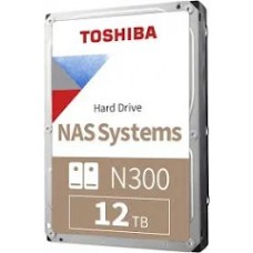 N300 NAS Disco Rigido 3.5" Toshiba de 12 TB - HDWG21CXZSTA -  SATA3 - 7200 RPM - 256 Mb cache  